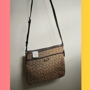 New Coach Bag With Long Leather Strap